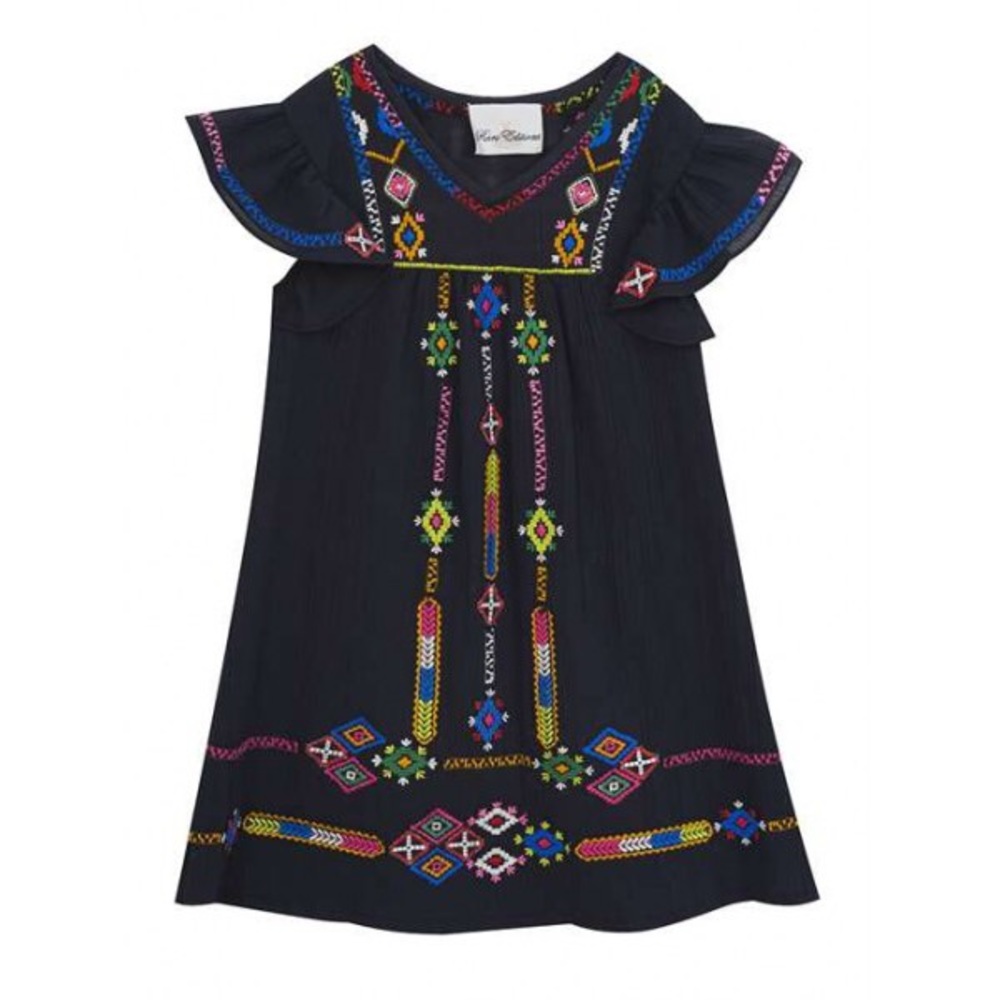 AZTEC STYLE NAVY DRESS